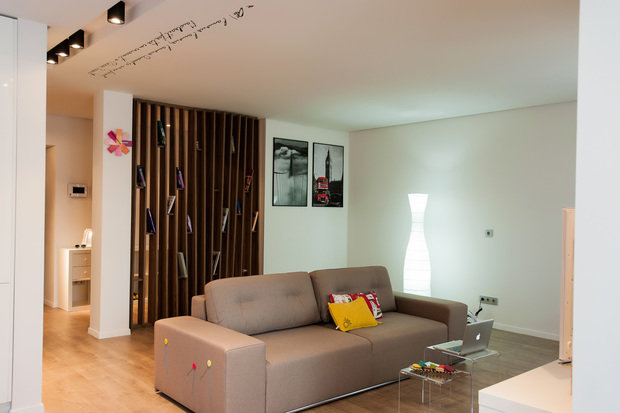 Фотография: Гостиная в стиле Лофт, Скандинавский,  – фото на INMYROOM