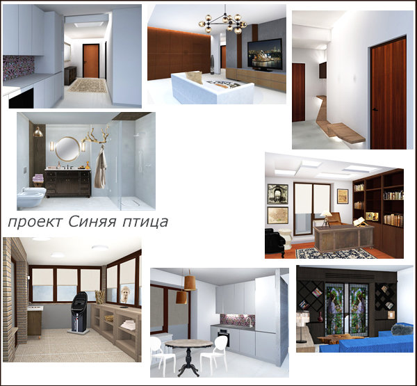 Фото из портфолио ЖК "Синяя Птица" – фотографии дизайна интерьеров на INMYROOM
