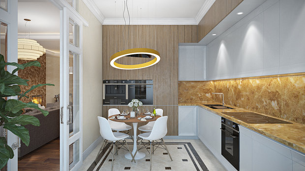 Фото из портфолио Квартира ул. Крылатские Холмы – фотографии дизайна интерьеров на INMYROOM