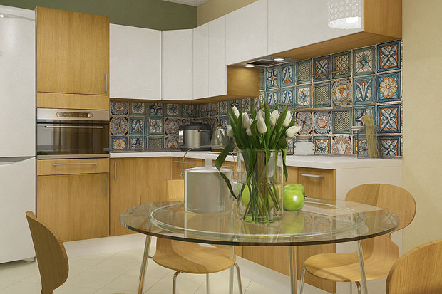 Фотография: Кухня и столовая в стиле Современный, Скандинавский, Малогабаритная квартира, Квартира, Дома и квартиры, IKEA, Проект дня – фото на INMYROOM