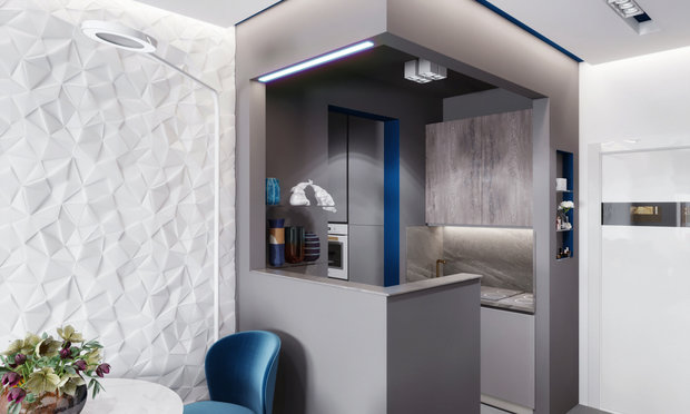 Фото из портфолио Квартира в Петербурге 42 кв.м – фотографии дизайна интерьеров на INMYROOM