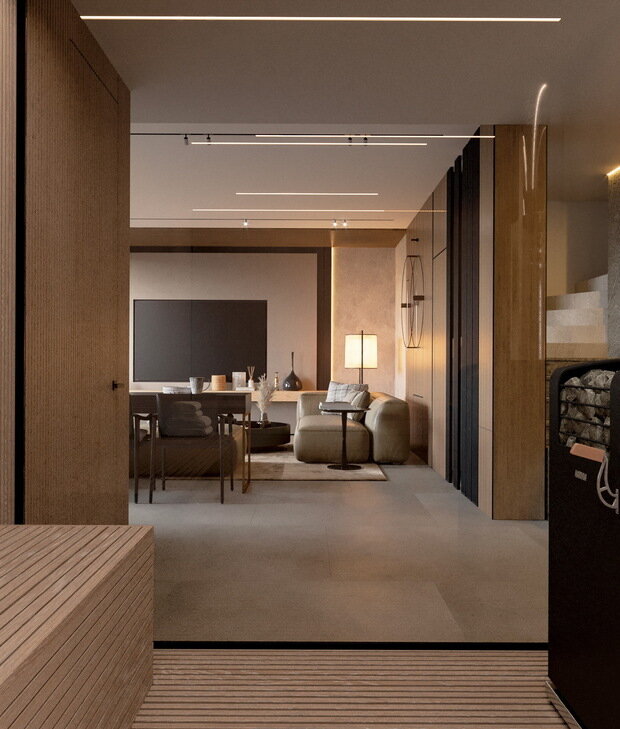 Фото из портфолио Премиальный спа-комплекс в Севастополе – фотографии дизайна интерьеров на INMYROOM