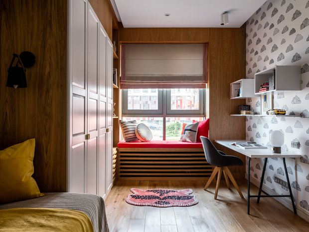 Фотография: Детская в стиле Современный, Проект дня, Москва, 4 и больше, 60-90 метров, Make Interiors, Влада Петерсон – фото на INMYROOM