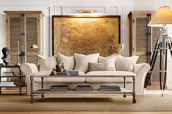 Фотография: Гостиная в стиле Прованс и Кантри, Классический, Современный – фото на INMYROOM