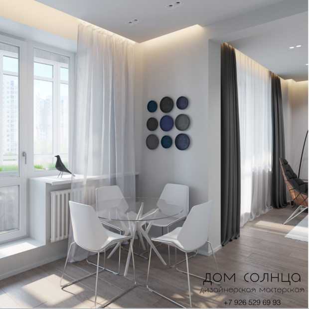 Фото из портфолио Красногорск 60 м2 – фотографии дизайна интерьеров на INMYROOM