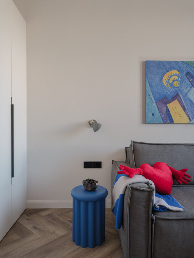 Фотография: Детская в стиле Современный, Эклектика, Квартира, Проект дня, Москва, Сталинка, Кирпичный дом, 3 комнаты, 60-90 метров, Мари Гри – фото на INMYROOM