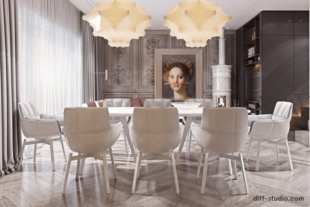 Фото из портфолио Антрацитовое удовольствие – фотографии дизайна интерьеров на INMYROOM