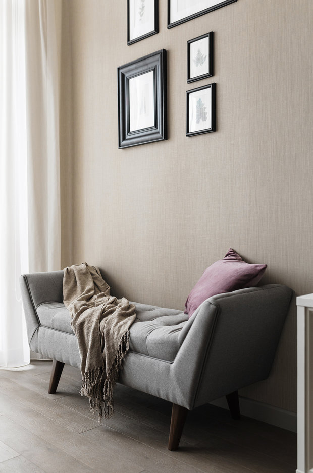 Фотография: Мебель и свет в стиле Современный, Квартира, Проект недели, Санкт-Петербург, Монолитный дом, 3 комнаты, Более 90 метров, Ольга Дианова, Лилия Темербулатова, D&T architects – фото на INMYROOM