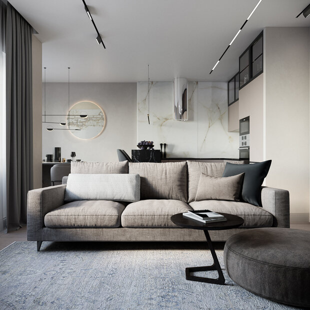 Фото из портфолио Монохром - лаконичный дизайн – фотографии дизайна интерьеров на INMYROOM