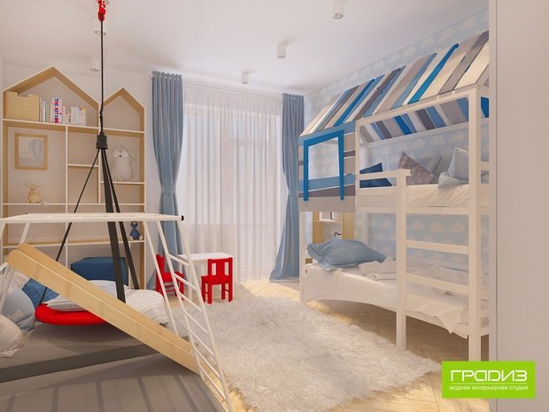 Фото из портфолио Диагонали – фотографии дизайна интерьеров на INMYROOM