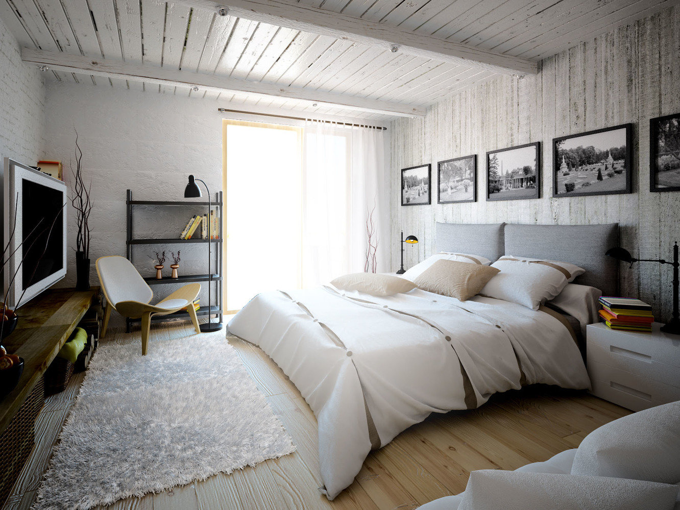 Фотография: Спальня в стиле Скандинавский, Квартира, Дом, Дома и квартиры, Проект недели – фото на INMYROOM