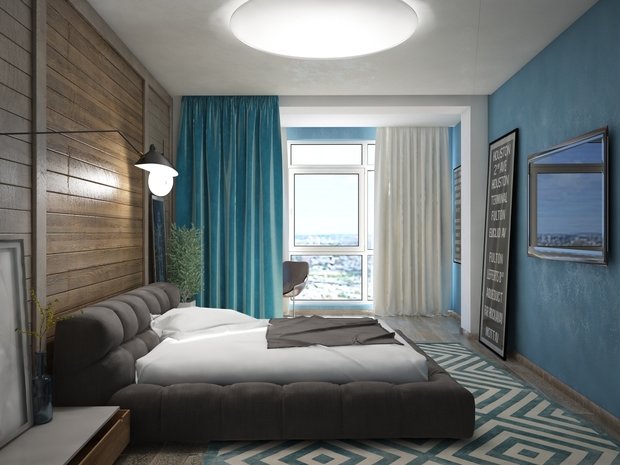 Фотография: Спальня в стиле Эко, Лофт, Современный, Эклектика, Квартира, Студия, Россия, Планировки, Мебель и свет, Минимализм, Проект недели, Павел Алексеев – фото на INMYROOM