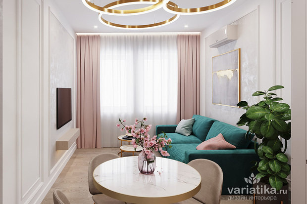 Фото из портфолио 110_greenpark – фотографии дизайна интерьеров на INMYROOM