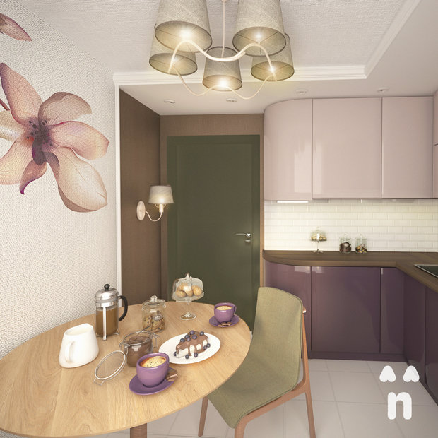 Фото из портфолио Кухня "Какао с молоком" – фотографии дизайна интерьеров на INMYROOM