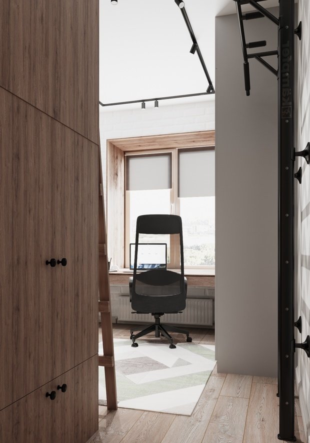 Фотография: Детская в стиле Скандинавский, Современный, Эклектика, Квартира, Проект недели, Монолитный дом, 3 комнаты, 60-90 метров, Светлана Удзилаури, Брянск – фото на INMYROOM