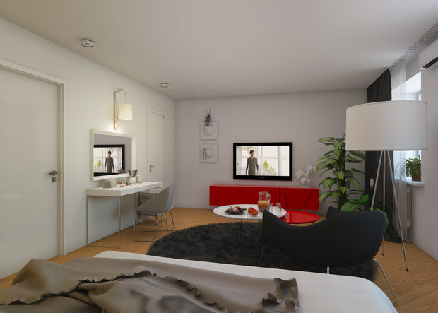 Фото из портфолио Квартира на Кловке – фотографии дизайна интерьеров на INMYROOM