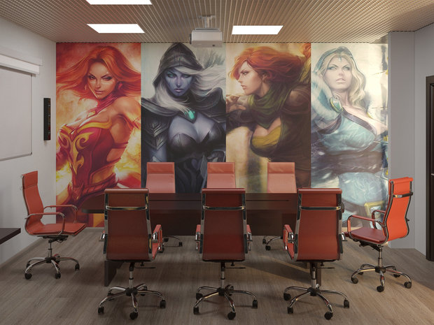 Фото из портфолио Интерьер для профессиональных геймеров – фотографии дизайна интерьеров на INMYROOM