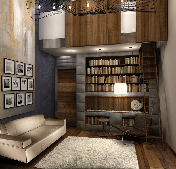 Фото из портфолио Кабинет для мужчины  – фотографии дизайна интерьеров на INMYROOM