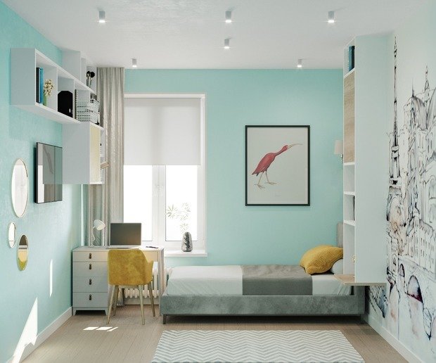 Фото из портфолио Детская Ибис – фотографии дизайна интерьеров на INMYROOM