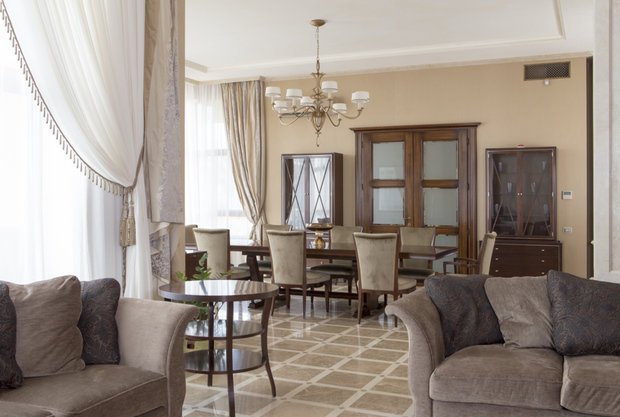 Фото из портфолио Дом в Подмосковье, 1000 м2 – фотографии дизайна интерьеров на INMYROOM