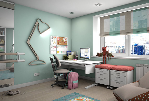 Фотография: Детская в стиле Скандинавский, Современный – фото на INMYROOM