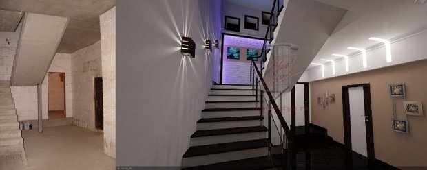 Фото из портфолио До и после дизайн-проекта. – фотографии дизайна интерьеров на InMyRoom.ru