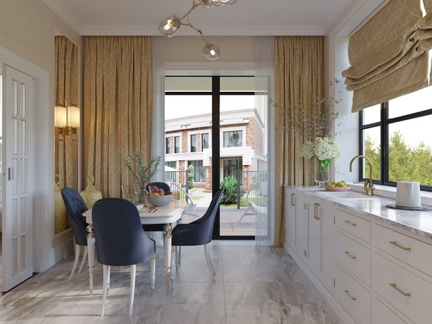 Фото из портфолио Дизайн интерьера дома 250 м2 – фотографии дизайна интерьеров на INMYROOM