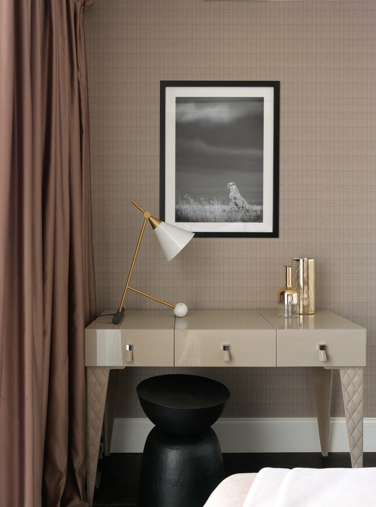 Фотография: Спальня в стиле Классический, Современный, Квартира, Проект недели, Московская область, Монолитный дом, 2 комнаты, 60-90 метров, #эксклюзивныепроекты, Simple Way, ЖК Admiral Waterhause – фото на INMYROOM