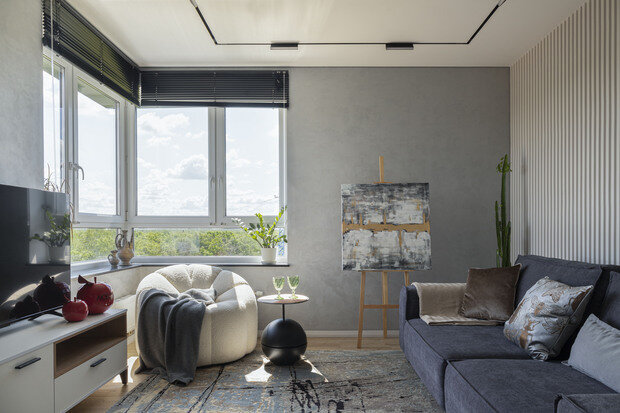 Фото из портфолио ЖК Московский 56 кв.м (реализация) – фотографии дизайна интерьеров на INMYROOM