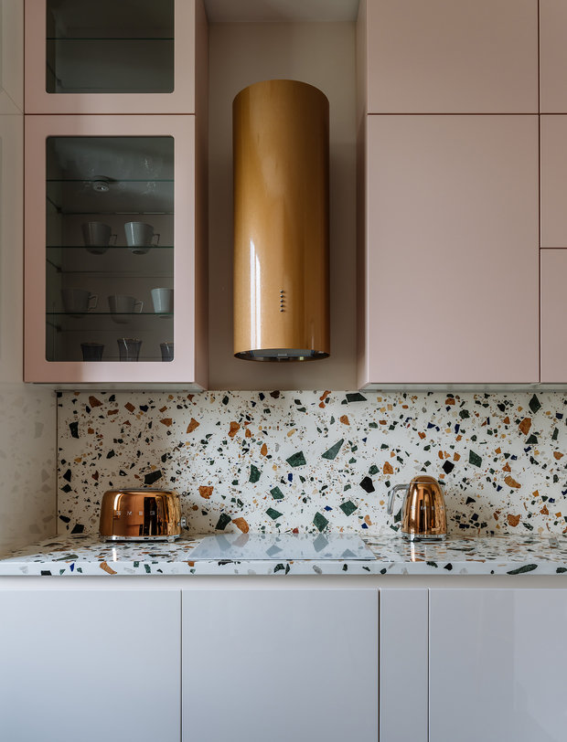 Фотография: Кухня и столовая в стиле Современный, Квартира, Проект недели, Москва, 4 и больше, Более 90 метров, SOVA Interiors – фото на INMYROOM