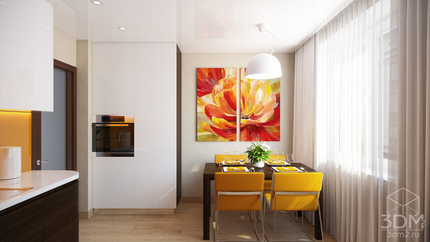 Фото из портфолио 3dm2 – фотографии дизайна интерьеров на InMyRoom.ru