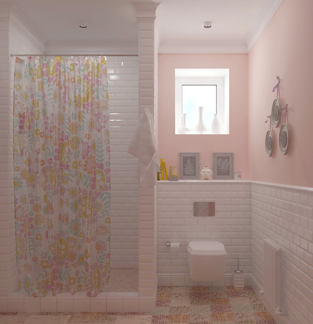 Фото из портфолио Душевая "Tenerezza" – фотографии дизайна интерьеров на INMYROOM