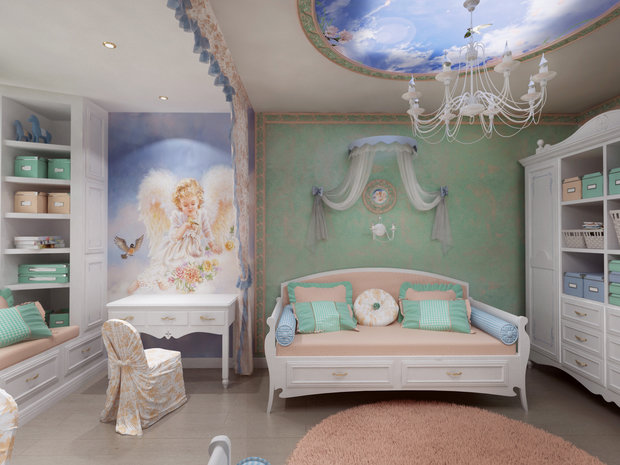 Фото из портфолио Ангельская симфония – фотографии дизайна интерьеров на INMYROOM