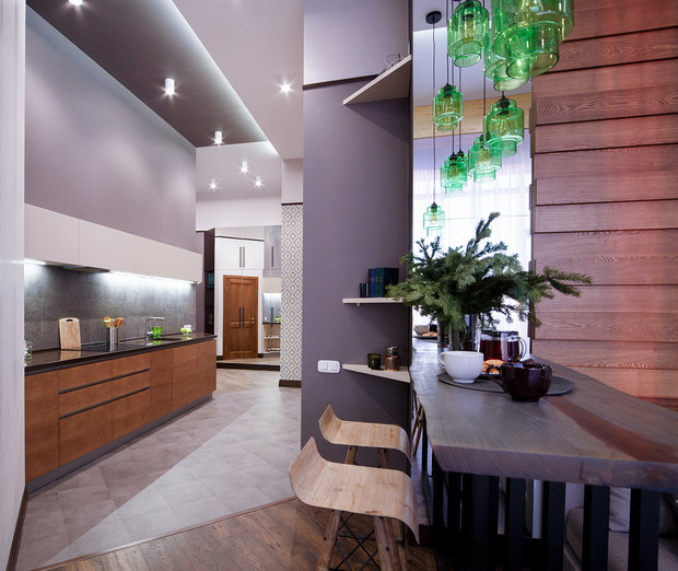 Фото из портфолио 77м2 Eco Реализация – фотографии дизайна интерьеров на INMYROOM