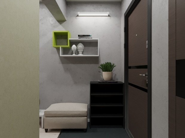 Фото из портфолио Зеленый день – фотографии дизайна интерьеров на INMYROOM