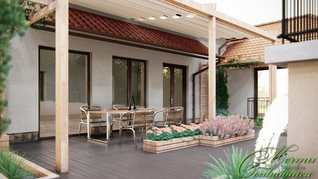 Фото из портфолио Благоустройство участка в Венгрии – фотографии дизайна интерьеров на INMYROOM