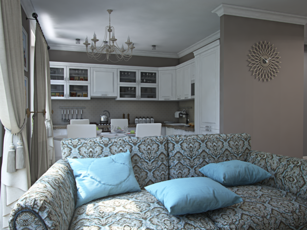 Фотография: Кухня и столовая в стиле Прованс и Кантри – фото на INMYROOM