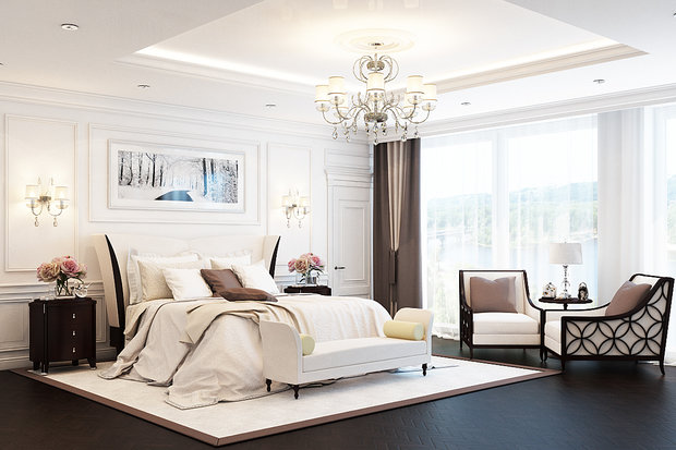 Фото из портфолио Светлая классика – фотографии дизайна интерьеров на INMYROOM