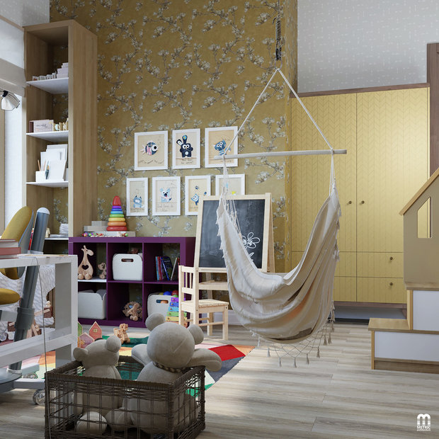 Фото из портфолио Дом на улице Черничной – фотографии дизайна интерьеров на INMYROOM
