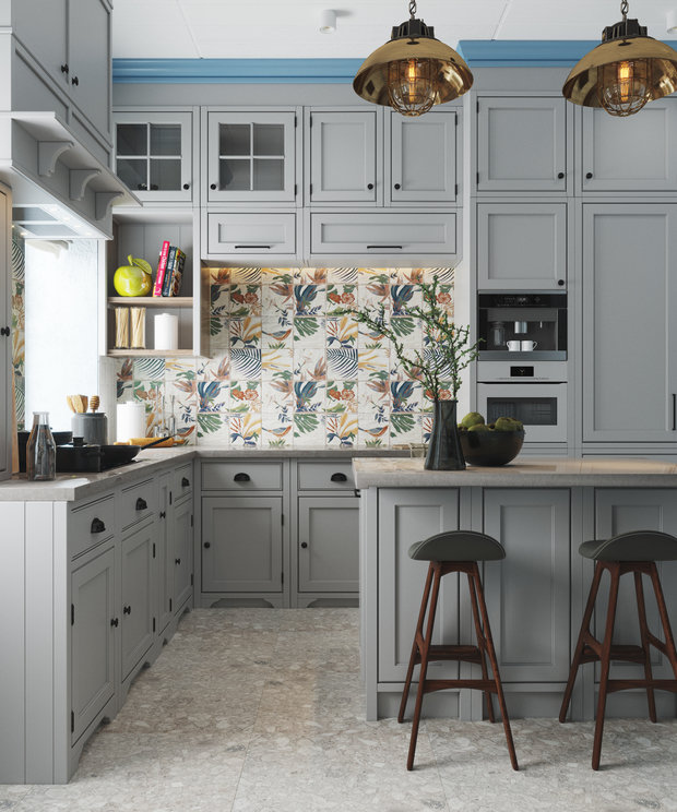 Фото из портфолио 110 м² Волгоградский проспект  – фотографии дизайна интерьеров на INMYROOM