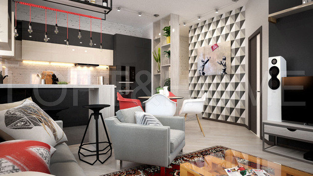 Фото из портфолио ТАУНХАУС, КЕМБРИДЖ, 140М2 – фотографии дизайна интерьеров на InMyRoom.ru