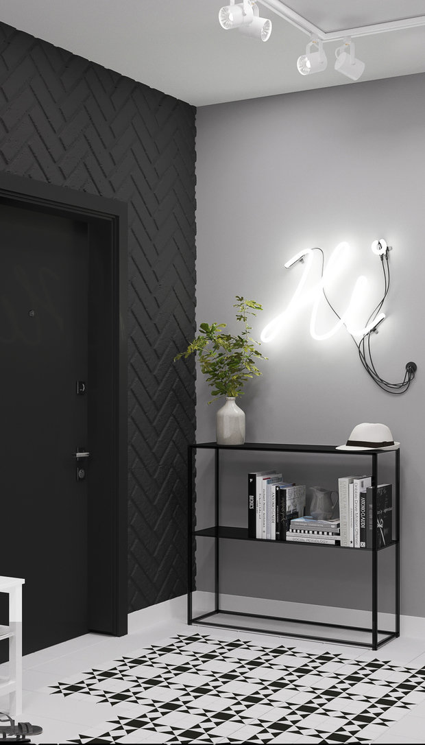 Фото из портфолио Скандинавская квартира  – фотографии дизайна интерьеров на INMYROOM