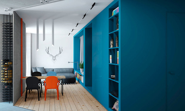 Фото из портфолио Blue Box – фотографии дизайна интерьеров на INMYROOM