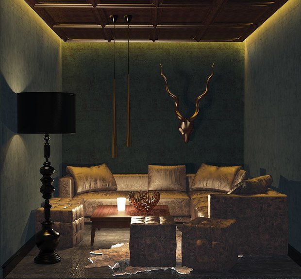 Фото из портфолио Бар и ресторан "Менделеев". Г. Волгоград. – фотографии дизайна интерьеров на INMYROOM