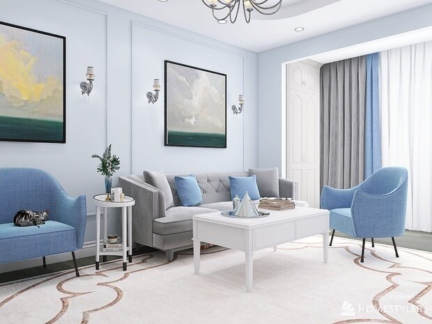 Фото из портфолио Неоклассика 63 кв.м. – фотографии дизайна интерьеров на INMYROOM