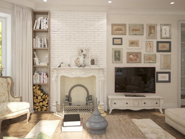 Фото из портфолио Микс прованса с мягкой классикой и современным стилем – фотографии дизайна интерьеров на INMYROOM