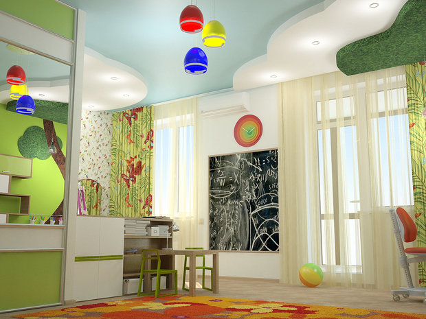 Фото из портфолио Комната сказка – фотографии дизайна интерьеров на INMYROOM