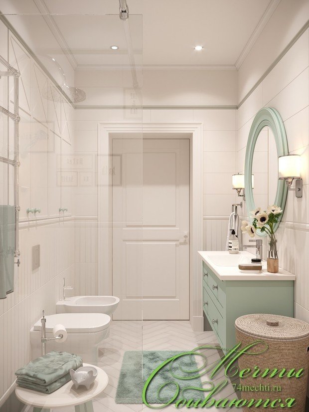 Фото из портфолио Магия чистоты: ванная и санузлы – фотографии дизайна интерьеров на INMYROOM