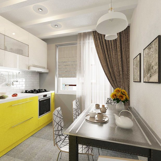 Фото из портфолио 2-комнатная квартира в ЖК Сосны – фотографии дизайна интерьеров на INMYROOM