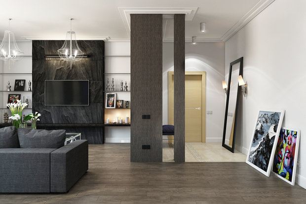 Фото из портфолио Проект двушки в стиле арт-деко – фотографии дизайна интерьеров на INMYROOM